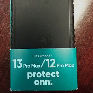 Protect on. Gel Case for iPhone 13 Pro Max / 12 Pro Max – Black